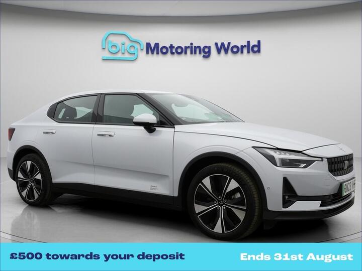 Polestar Polestar 2 Single Motor 69kWh Standard Range Fastback Auto FWD 5dr