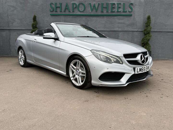 Mercedes-Benz E Class 2.1 E220 BlueTEC AMG Line Cabriolet G-Tronic+ Euro 6 (s/s) 2dr