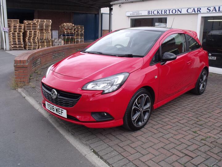 Vauxhall Corsa 1.4i Turbo Red Edition Euro 6 (s/s) 3dr