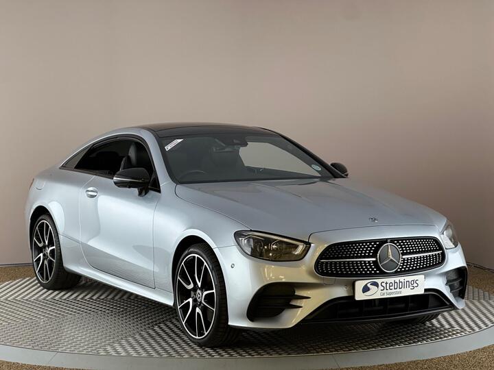 Mercedes-Benz E Class 2.9 E400d AMG Line Night Edition (Premium Plus) G-Tronic+ 4MATIC Euro 6 (s/s) 2dr Mercedes-Benz E Class 2.9 E400d AMG Line Night Edition (Premium Plus) G-Tronic+ 4MATIC Euro 6 (s/s) 2dr