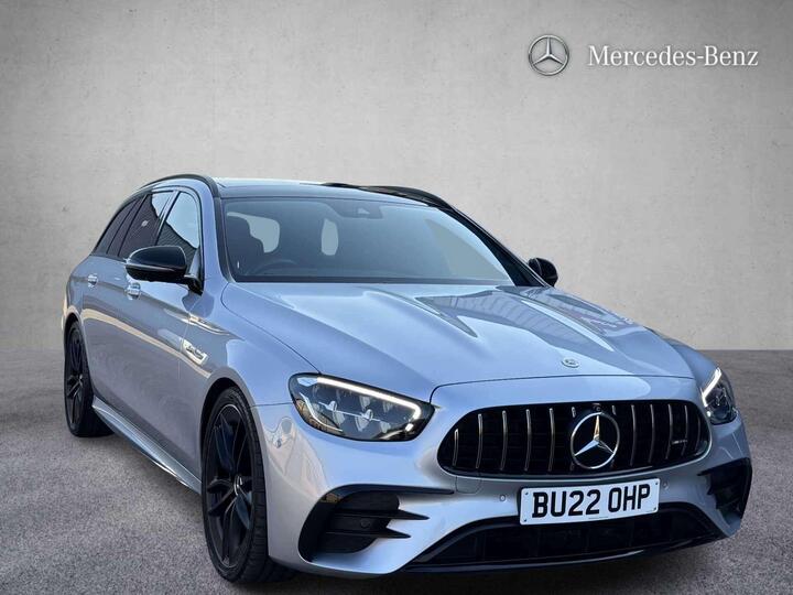Mercedes-Benz E Class 3.0 E53h BiTurbo MHEV AMG Night Edition (Premium Plus) SpdS TCT 4MATIC+ Euro 6 (s/s) 5dr Mercedes-Benz E Class 3.0 E53h BiTurbo MHEV AMG Night Edition (Premium Plus) SpdS TCT 4MATIC+ Euro 6 (s/s) 5dr