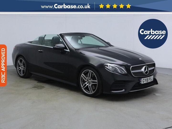 Mercedes-Benz E Class 2.0 E220d AMG Line (Premium) Cabriolet G-Tronic+ Euro 6 (s/s) 2dr