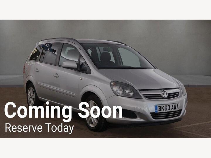 Vauxhall Zafira 1.6 16V Exclusiv Euro 5 5dr