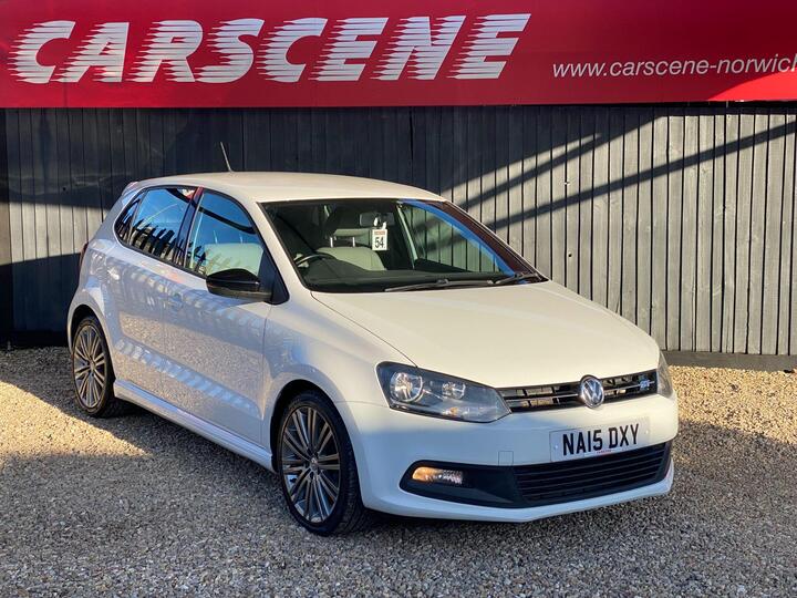 Volkswagen Polo 1.4 TSI BlueMotion Tech ACT BlueGT Euro 6 (s/s) 5dr Volkswagen Polo 1.4 TSI BlueMotion Tech ACT BlueGT Euro 6 (s/s) 5dr