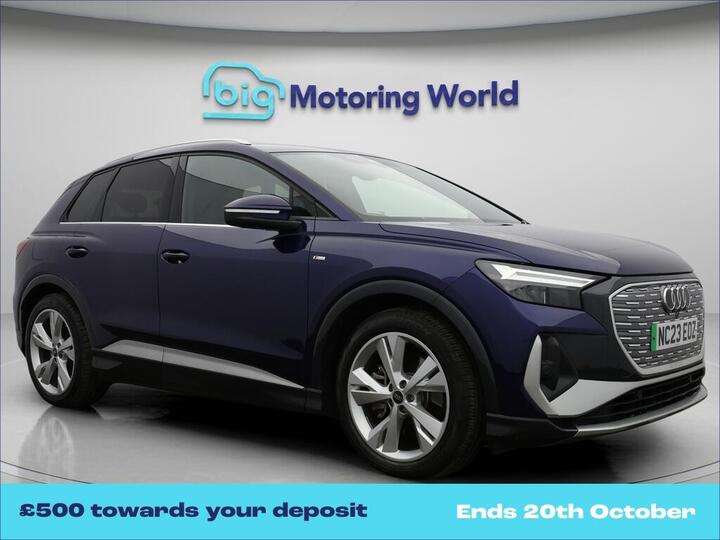 Audi Q4 E-tron 40 S Line Auto 5dr 82kWh