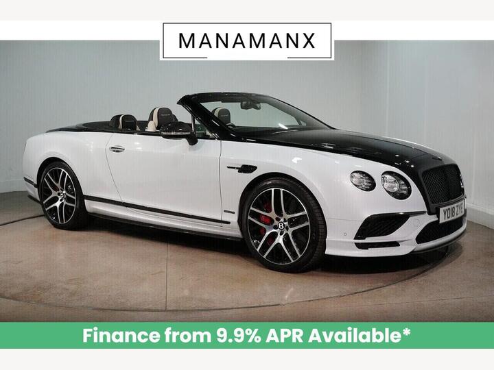 Bentley Continental 6.0 W12 GTC Supersports Auto 4WD Euro 6 2dr Bentley Continental 6.0 W12 GTC Supersports Auto 4WD Euro 6 2dr