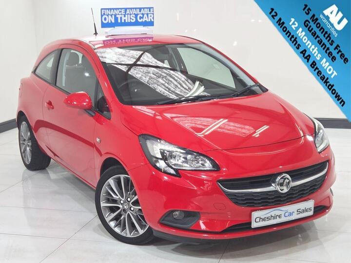 Vauxhall CORSA 1.2i Excite Euro 6 3dr (a/c)