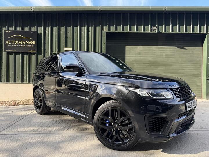 Land Rover RANGE ROVER SPORT 5.0 V8 SVR Auto 4WD Euro 6 (s/s) 5dr