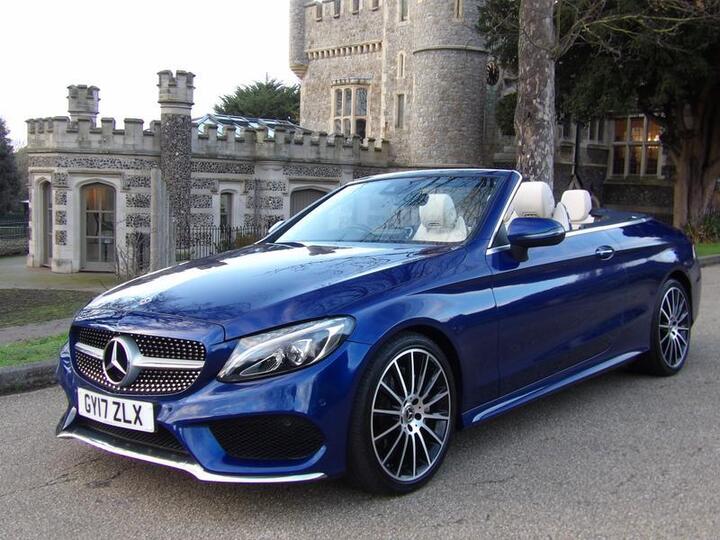 Mercedes-Benz C Class 2.1 C220d AMG Line (Premium Plus) Cabriolet G-Tronic+ Euro 6 (s/s) 2dr