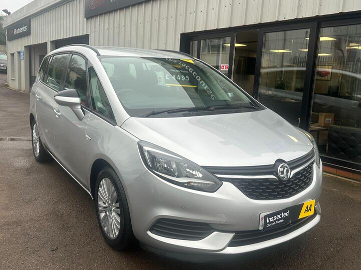 Vauxhall Zafira Tourer 1.4i Turbo Design Euro 6 5dr