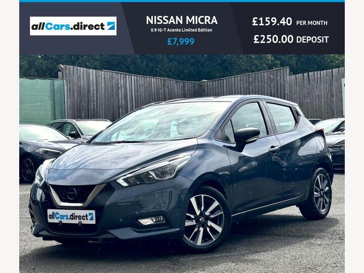 Nissan MICRA 0.9 IG-T Acenta Limited Edition Euro 6 (s/s) 5dr