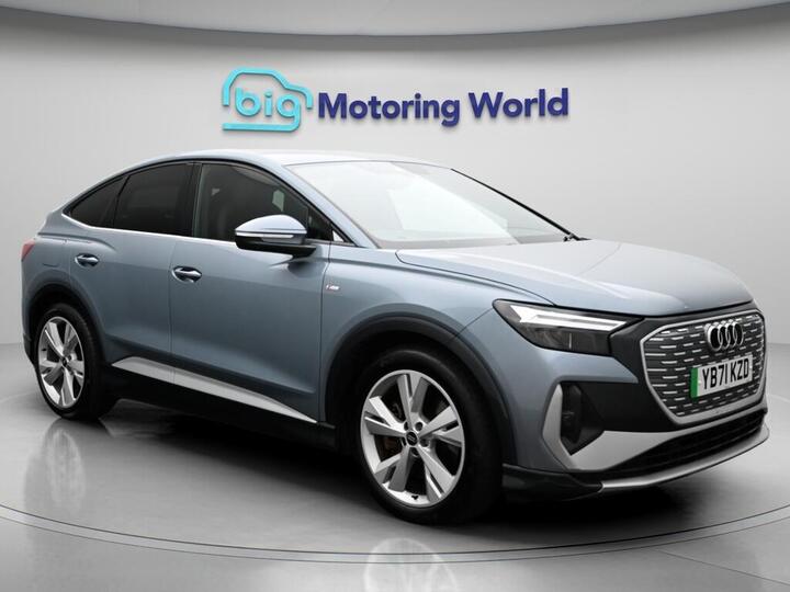Audi Q4 E-tron 50 S Line Sportback Auto Quattro 5dr 82kWh