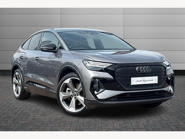 Audi Q4 E-tron 45 Black Edition Sportback Auto 5dr 82kWh Audi Q4 E-tron 45 Black Edition Sportback Auto 5dr 82kWh