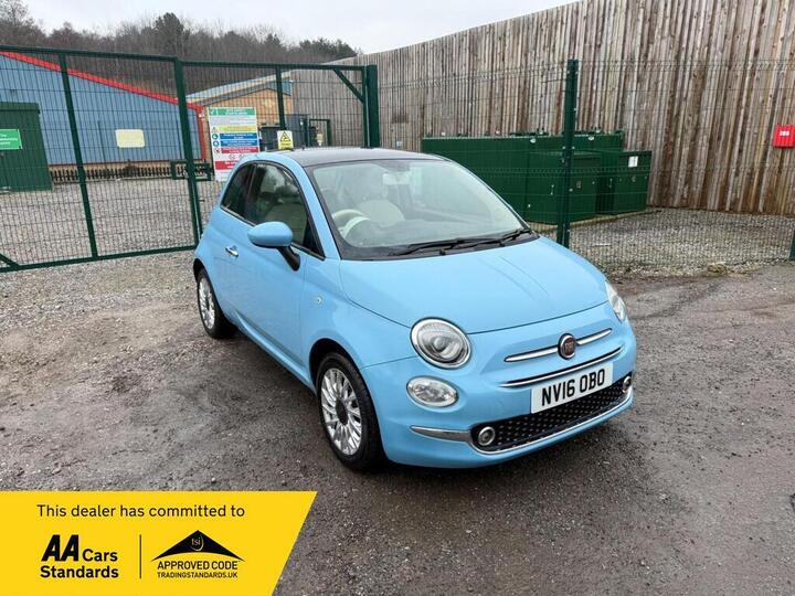 Fiat 500 1.2 Lounge Euro 6 (s/s) 3dr