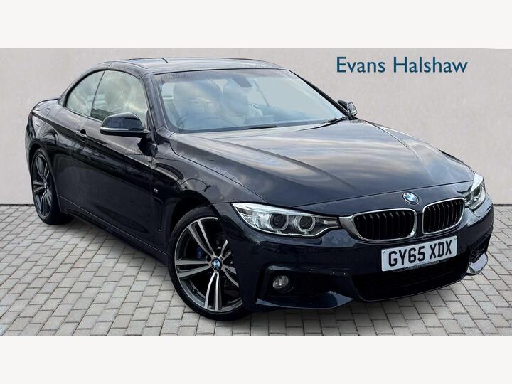 BMW 4 SERIES DIESEL CONVERTIBLE 420d [190] M Sport 2dr Auto [Professional Media]