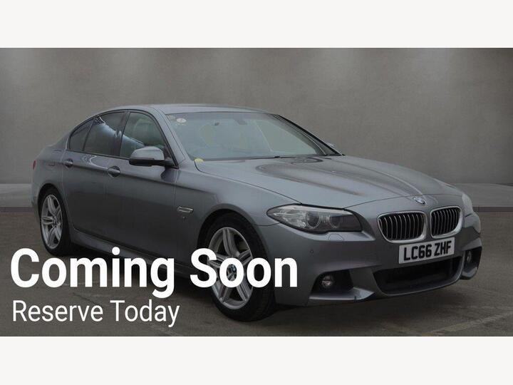 BMW 5 Series 2.0 520d M Sport Auto Euro 6 (s/s) 4dr