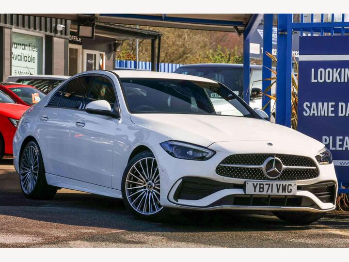Mercedes-Benz C-CLASS 1.5 C200h MHEV AMG Line (Premium) G-Tronic+ Euro 6 (s/s) 4dr