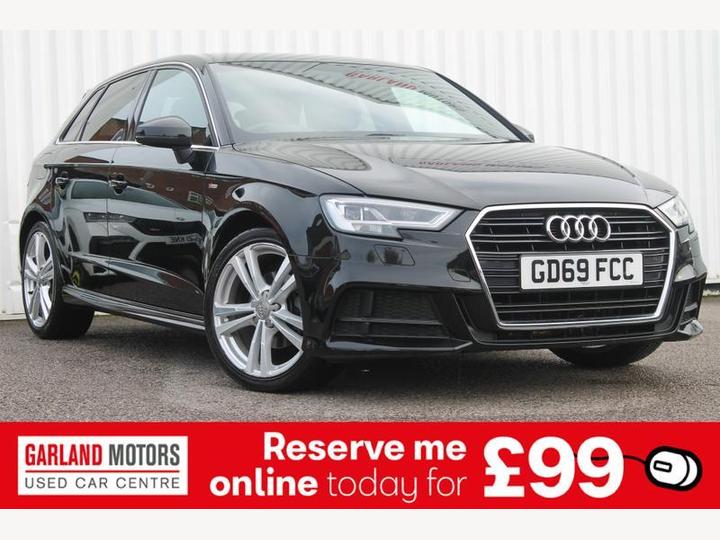 Audi A3 1.5 TFSI CoD 35 S Line Sportback S Tronic Euro 6 (s/s) 5dr