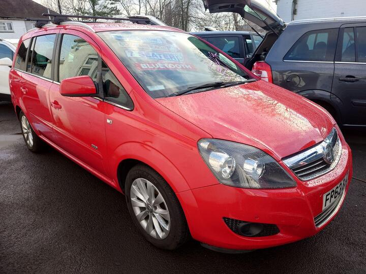 Vauxhall Zafira 1.6 16V Design Euro 5 5dr (SNav)
