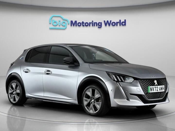 Peugeot E-208 50kWh GT Premium Auto 5dr (7kW Charger)
