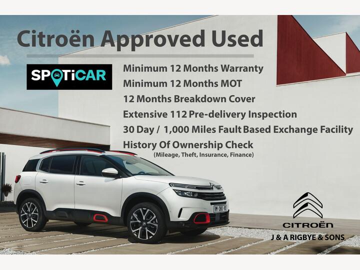 Citroen C5 X 1.2 PureTech PLUS EAT8 Euro 6 (s/s) 5dr