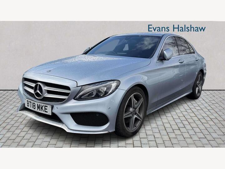 Mercedes-Benz C Class 2.1 C220d AMG Line G-Tronic+ Euro 6 (s/s) 4dr
