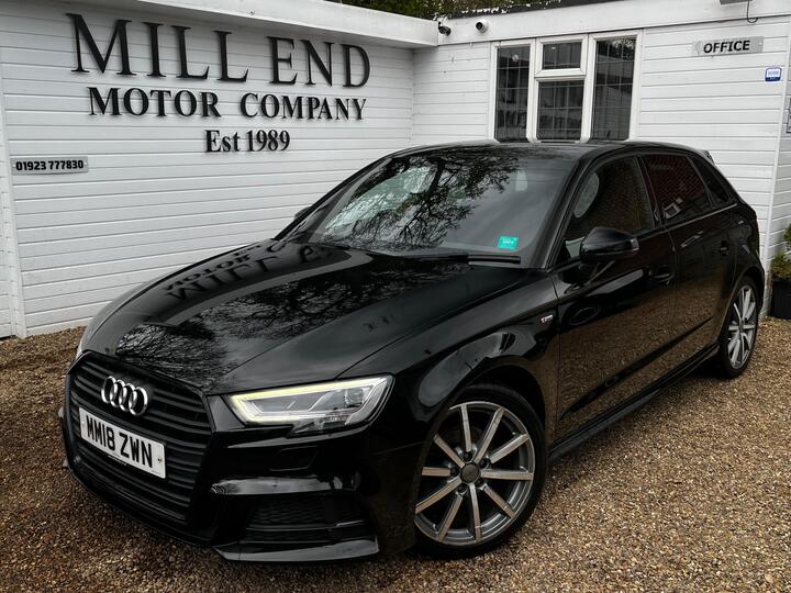 Audi A3 1.5 TFSI CoD Black Edition Sportback S Tronic Euro 6 (s/s) 5dr