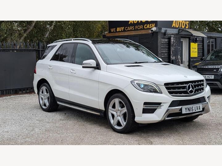 Mercedes-Benz M Class 2.1 ML250 BlueTEC AMG Line G-Tronic 4WD Euro 6 (s/s) 5dr Mercedes-Benz M Class 2.1 ML250 BlueTEC AMG Line G-Tronic 4WD Euro 6 (s/s) 5dr