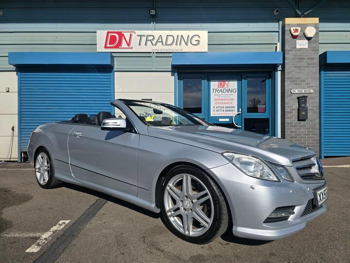 Mercedes-Benz E Class 3.0 E350 CDI V6 BlueEfficiency Sport Cabriolet G-Tronic Euro 5 2dr