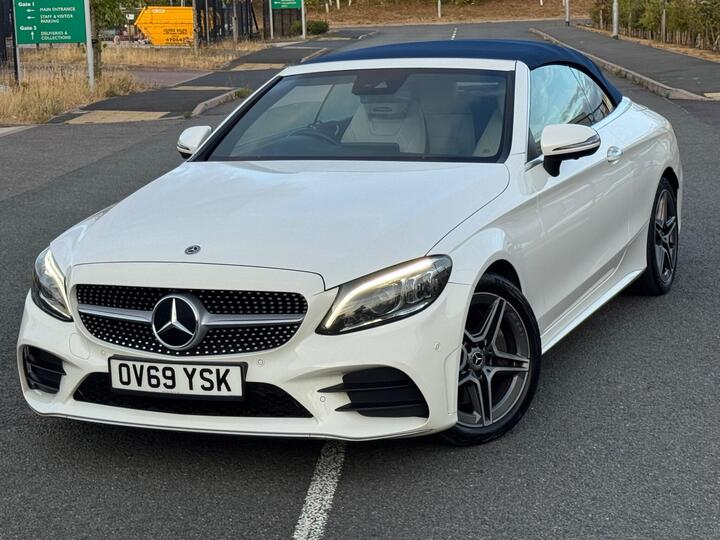 Mercedes-Benz C Class 2.0 C300 AMG Line (Premium Plus) Cabriolet G-Tronic+ Euro 6 (s/s) 2dr