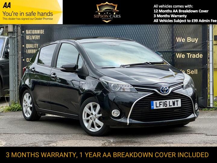 Toyota Yaris 1.5 VVT-h Excel E-CVT Euro 6 5dr (15in Alloy)