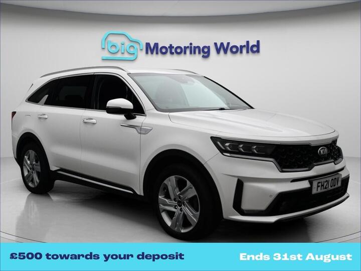 Kia Sorento 1.6 T-GDi 13.8kWh 3 Auto AWD Euro 6 (s/s) 5dr