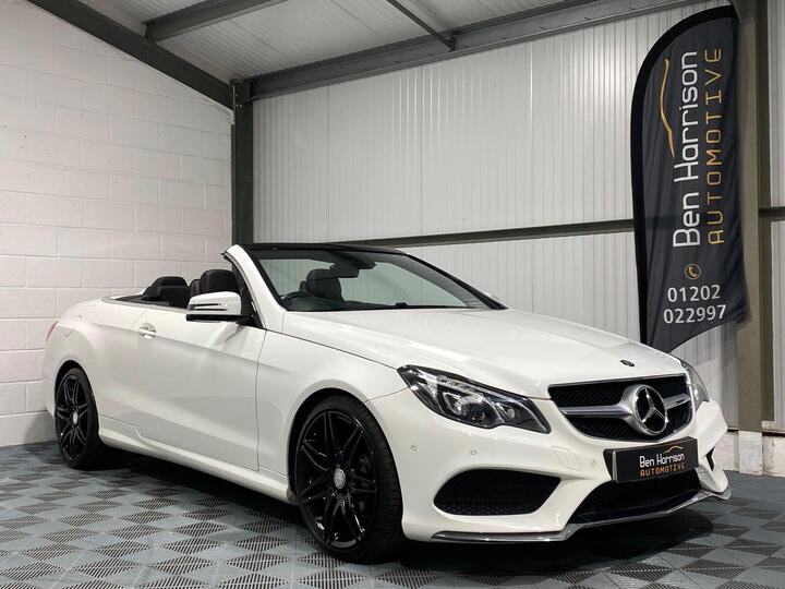 Mercedes-Benz E Class 3.0 E350d V6 BlueTEC AMG Line (Premium) Cabriolet G-Tronic+ Euro 6 (s/s) 2dr