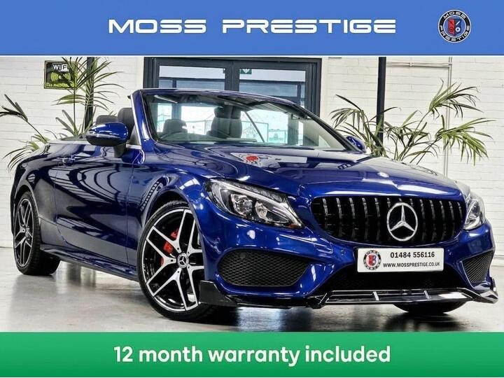Mercedes-Benz C CLASS 2.1 C250d AMG Line (Premium Plus) Cabriolet G-Tronic+ Euro 6 (s/s) 2dr