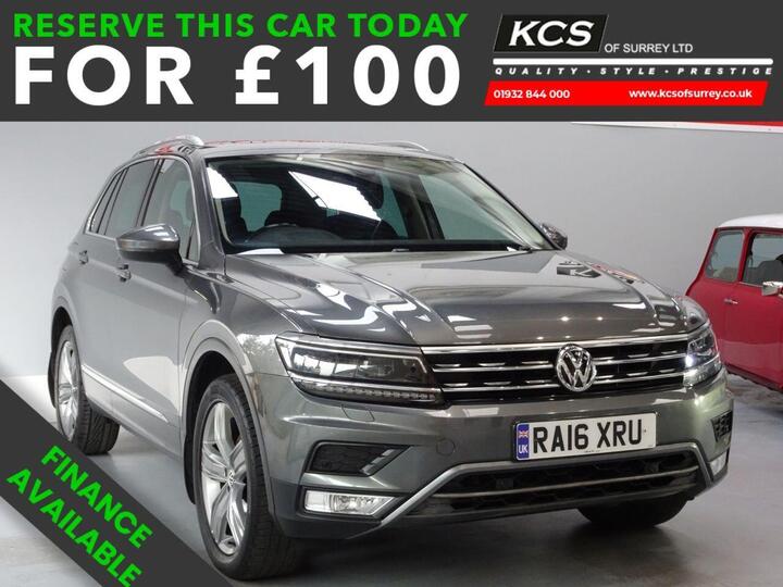 Volkswagen TIGUAN 2.0 TDI BlueMotion Tech SEL DSG 4Motion Euro 6 (s/s) 5dr