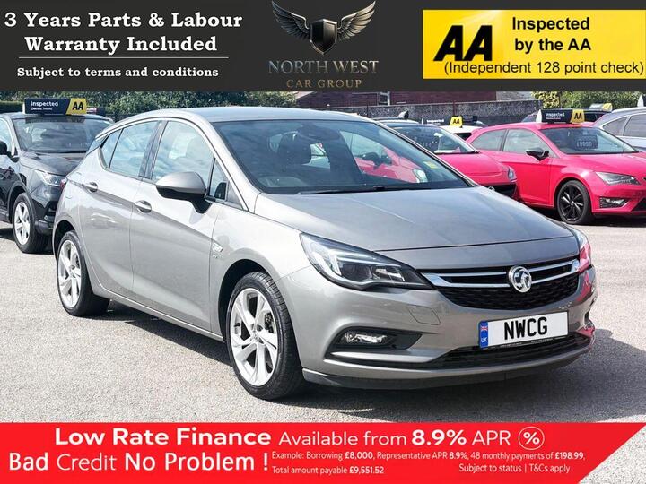 Vauxhall ASTRA 1.4i SRi Euro 6 5dr
