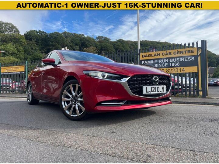 Mazda MAZDA3 2.0 E-SKYACTIV-X MHEV Sport Lux Auto Euro 6 (s/s) 4dr