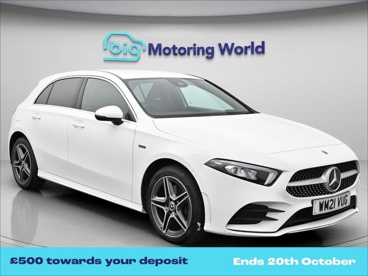 Mercedes-Benz A Class 1.3 A250e 15.6kWh AMG Line 8G-DCT Euro 6 (s/s) 5dr