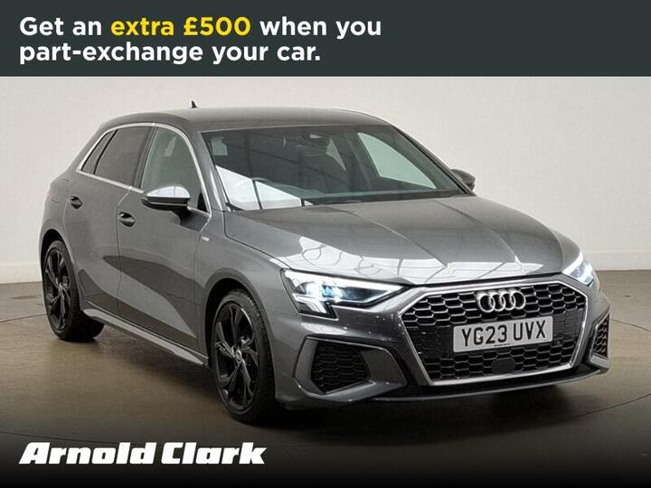 Audi A3 1.0 TFSI 30 S Line Sportback S Tronic Euro 6 (s/s) 5dr