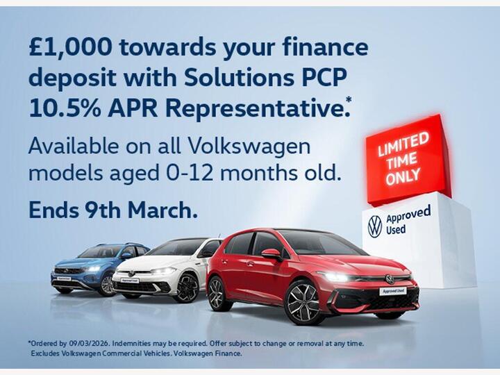 Volkswagen T-Roc 1.5 TSI Match DSG Euro 6 (s/s) 5dr