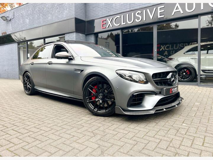 Mercedes-Benz E Class 4.0 E63 V8 BiTurbo AMG S SpdS MCT 4MATIC+ Euro 6 (s/s) 4dr Mercedes-Benz E Class 4.0 E63 V8 BiTurbo AMG S SpdS MCT 4MATIC+ Euro 6 (s/s) 4dr