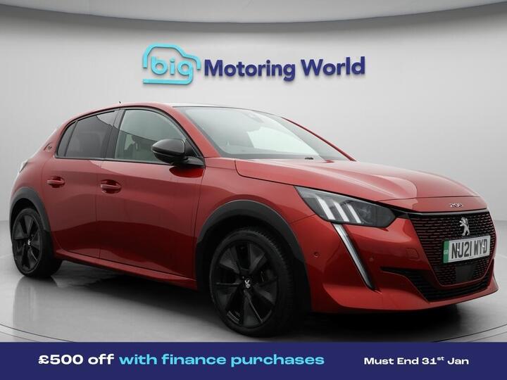Peugeot E-208 50kWh GT Premium Auto 5dr