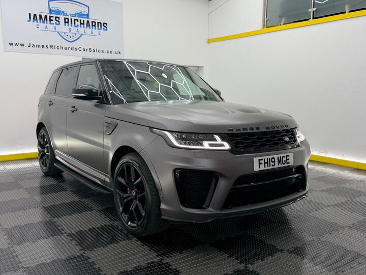 Land Rover Range Rover Sport 5.0 P575 V8 SVR Auto 4WD Euro 6 (s/s) 5dr
