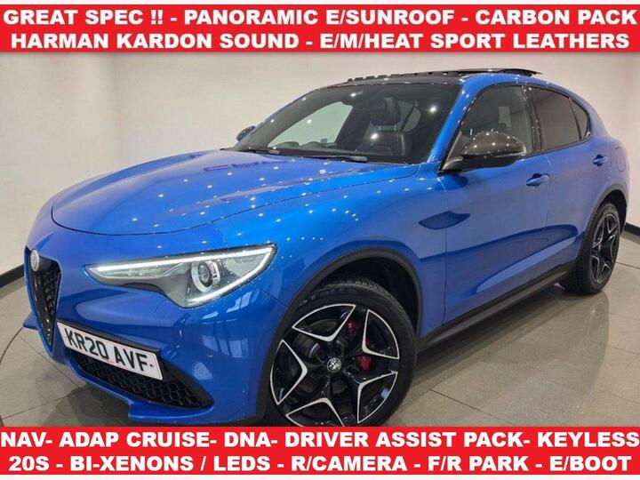 Alfa Romeo STELVIO 2.0T Ti Auto Q4 AWD Euro 6 (s/s) 5dr Alfa Romeo STELVIO 2.0T Ti Auto Q4 AWD Euro 6 (s/s) 5dr