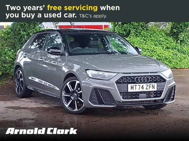Audi A1 1.0 TFSI 25 Black Edition Sportback S Tronic Euro 6 (s/s) 5dr