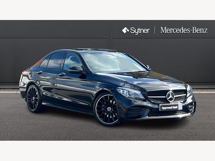 Mercedes-Benz C Class 1.5 C200 MHEV EQ Boost AMG Line (Premium) G-Tronic+ Euro 6 (s/s) 4dr