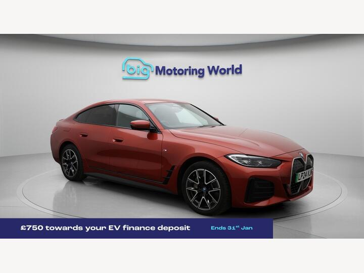 BMW I4 40 83.9kWh M Sport Gran Coupe Auto EDrive 5dr