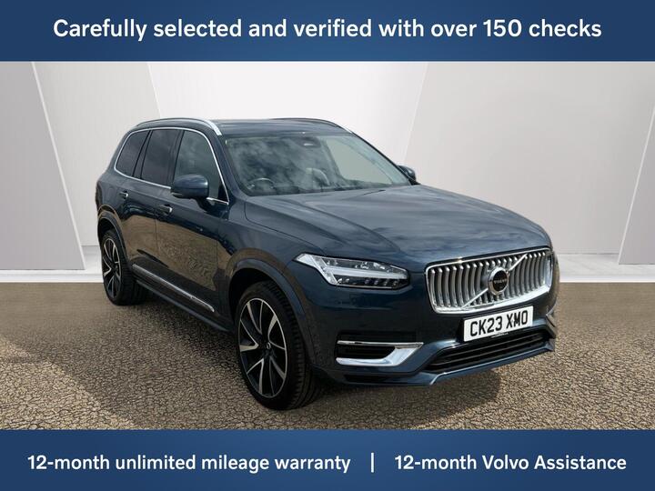 Volvo XC90 2.0h T8 Recharge 18.8kWh Ultimate Bright Auto 4WD Euro 6 (s/s) 5dr