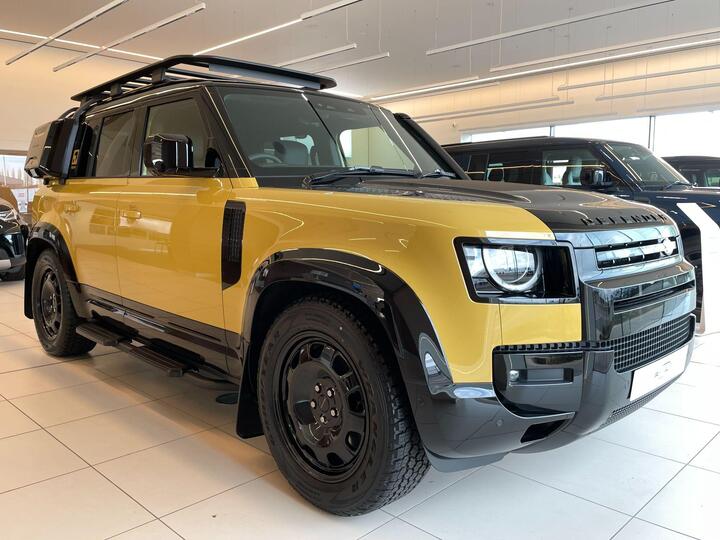 Land Rover Defender 110 3.0 D350 MHEV Trophy Edition Deep Sandglow Auto 4WD Euro 6 (s/s) 5dr
