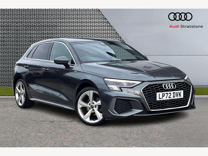Audi A3 1.5 TFSI 35 S Line Sportback S Tronic Euro 6 (s/s) 5dr